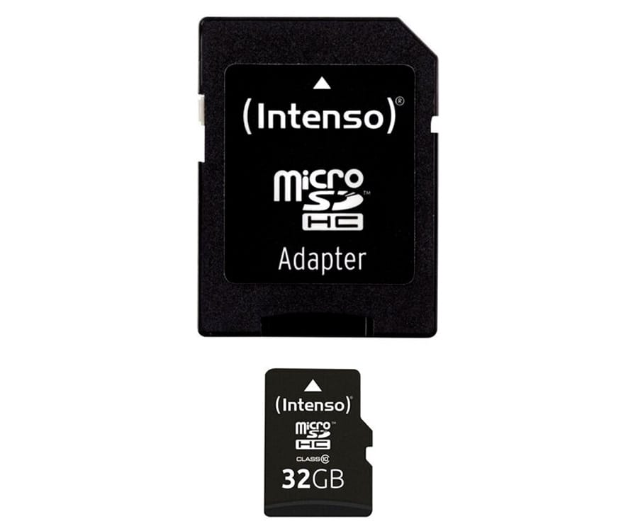 INTENSO MICROSD 32GB NEGRO/ TARJETA DE MEMORIA MICROSD, CATEGORÍA 10 C/ADPATADOR, 20/12MB/S - detalle