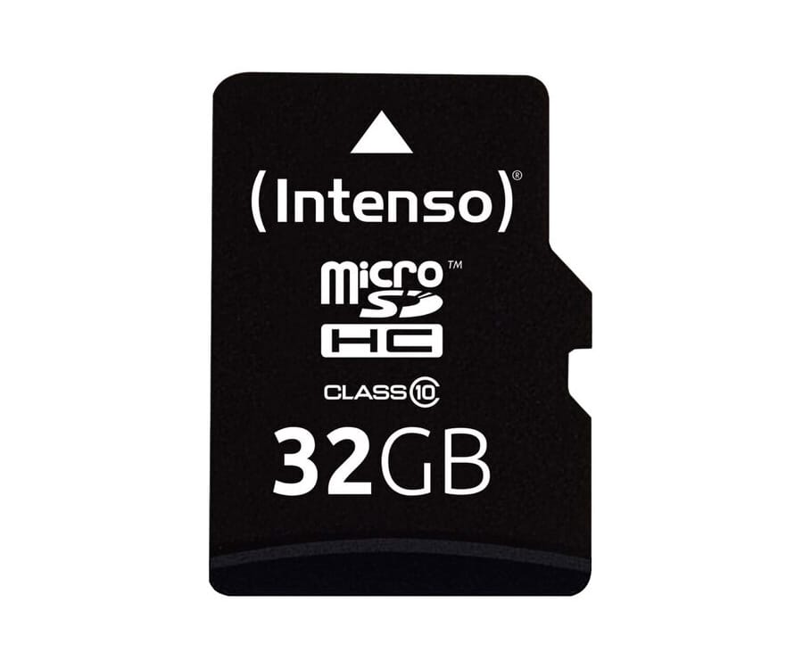 INTENSO MICROSD 32GB NEGRO/ TARJETA DE MEMORIA MICROSD, CATEGORÍA 10 C/ADPATADOR, 20/12MB/S - detalle