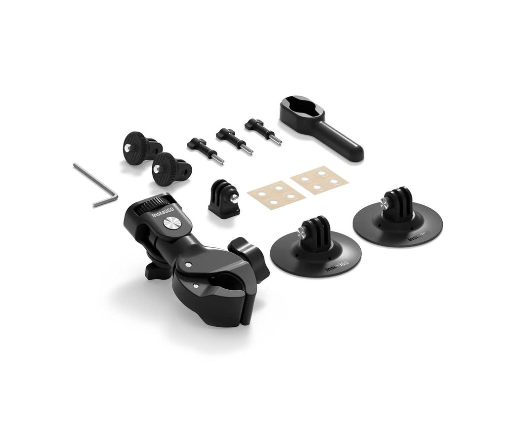 KIT DE MONTAJE PARA MOTOCICLETA / COMPATIBLE CON INSTA360 X4 / X5 / GO ULTRA - detalle