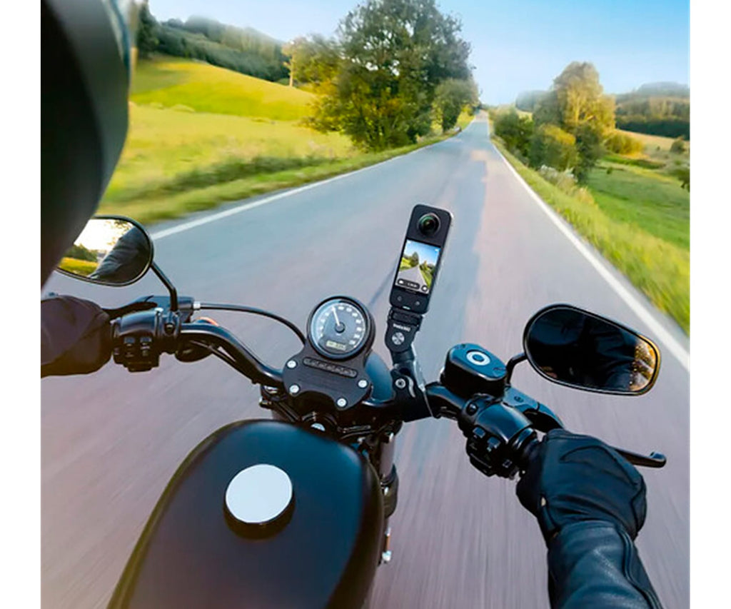 KIT DE MONTAJE PARA MOTOCICLETA / COMPATIBLE CON INSTA360 X4 / X5 / GO ULTRA - detalle