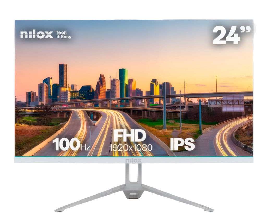 NILOX NXM24FHD100W BLANCO / MONITOR 24" IPS 100HZ FULL HD