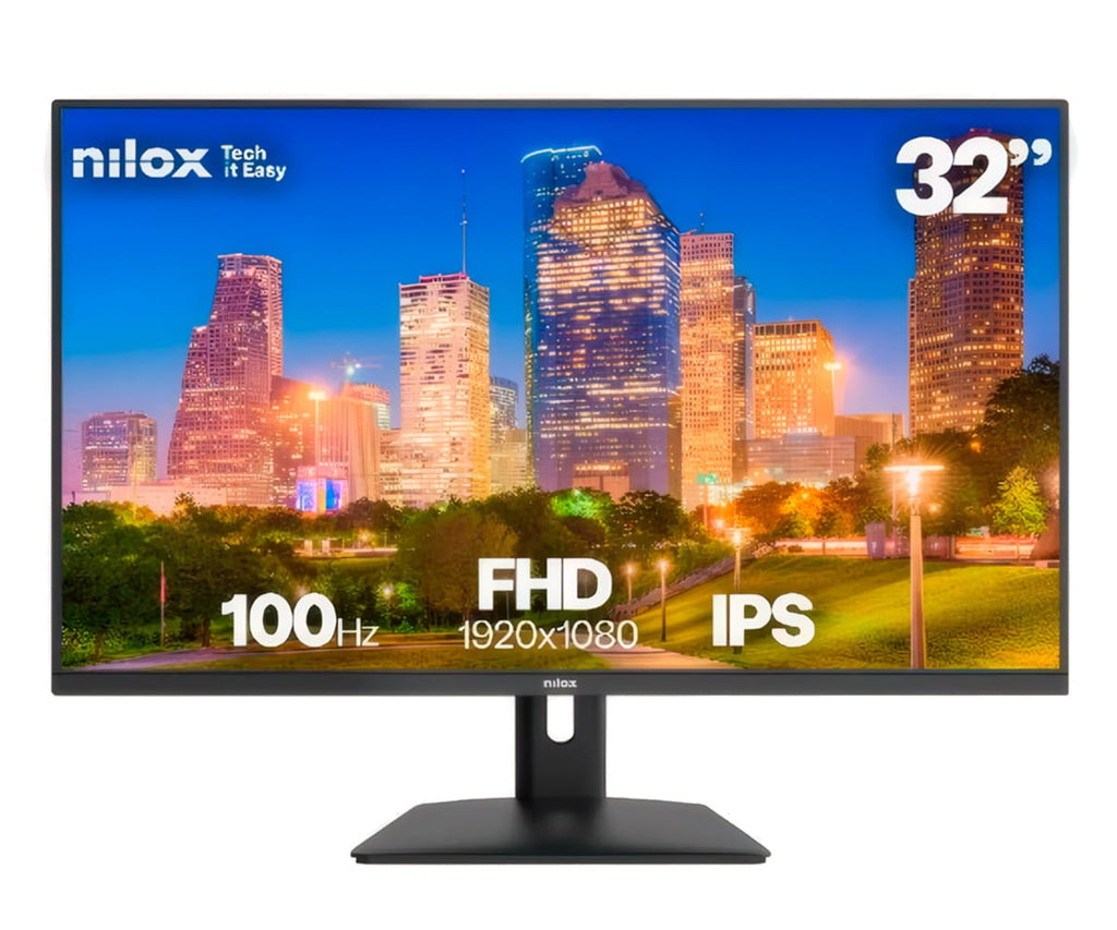 NILOX NXM32FHD1001 NEGRO / MONITOR 32" FULL HD 100 HZ