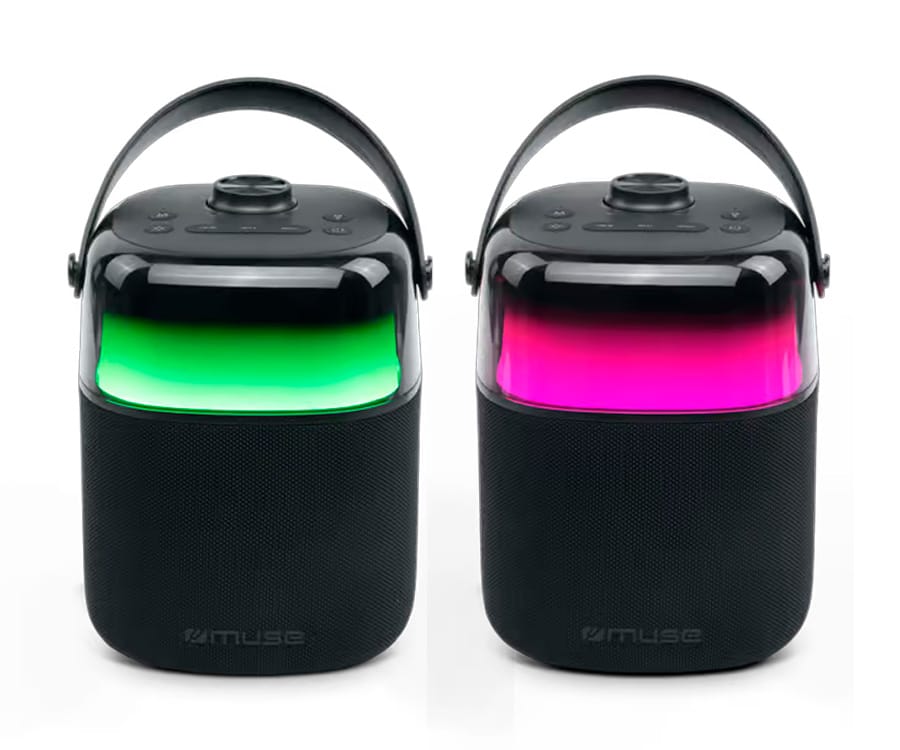 MUSE M-520 KA BLACK / ALTAVOZ PORTÁTIL KARAOKE - detalle
