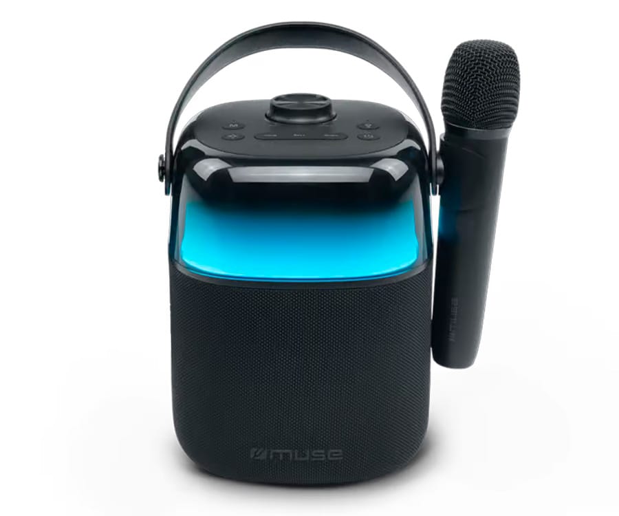 MUSE M-520 KA BLACK / ALTAVOZ PORTÁTIL KARAOKE