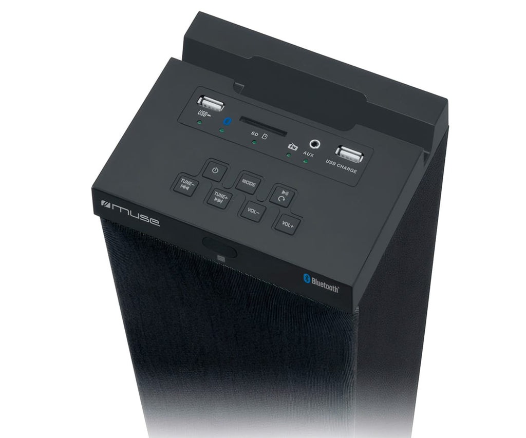 MUSE M-1250 BT NEGRO / ALTAVOZ BLUETOOTH CON RADIO PLL - detalle