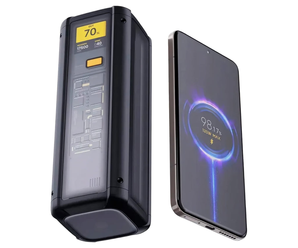XIAOMI 212W HYPERCHARGE POWER BANK 25000 NEGRO / BATERÍA PORTÁTIL 24.500 MAH - detalle