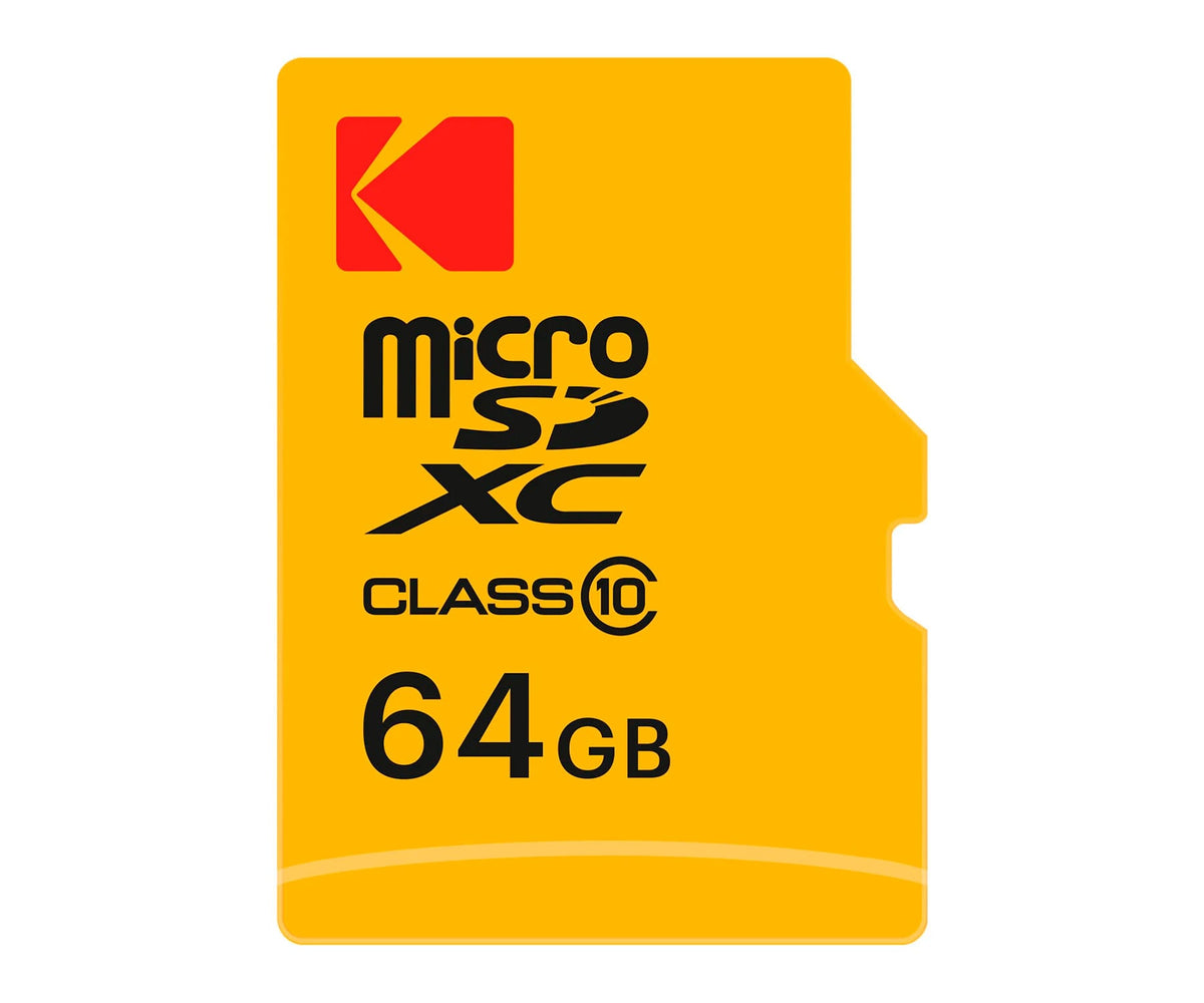 KODAK CLASS 10 MICROSDXC 64GB / TARJETA DE MEMORIA MICROSD + ADAPTADOR SD