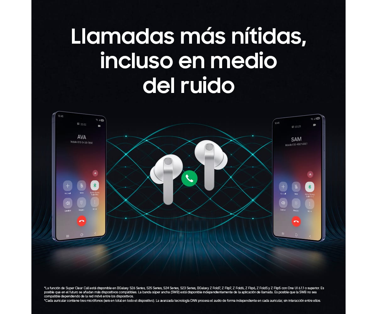 SAMSUNG GALAXY BUDS4 PRO BLACK / AURICULARES INEAR INÁLAMBRICOS - detalle