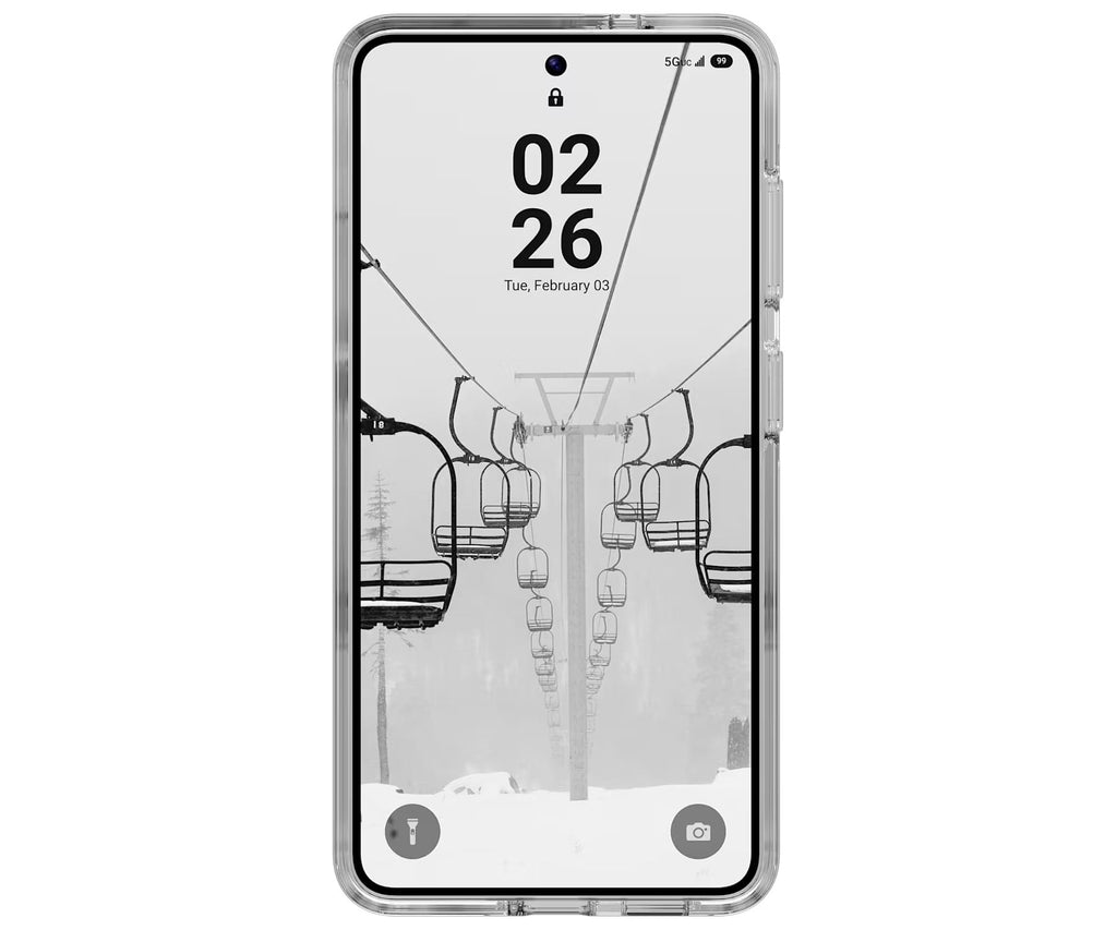 UAG FUNDA SCOUT CLEAR HIELO/BLANCO⁤⁣ / SAMSUNG GALAXY S26 - detalle