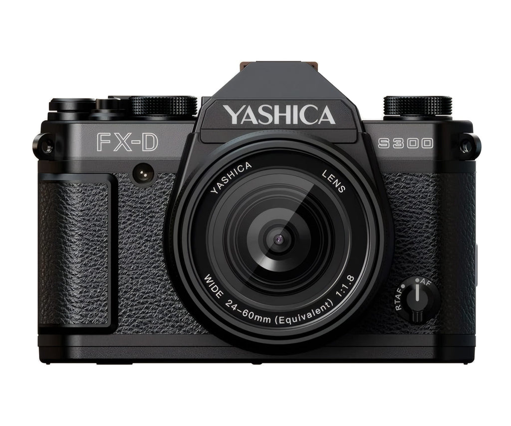 YASHICA FX-D S300 BLACK / CÁMARA DE SIMULACIÓN DE PELÍCULA DIGITAL