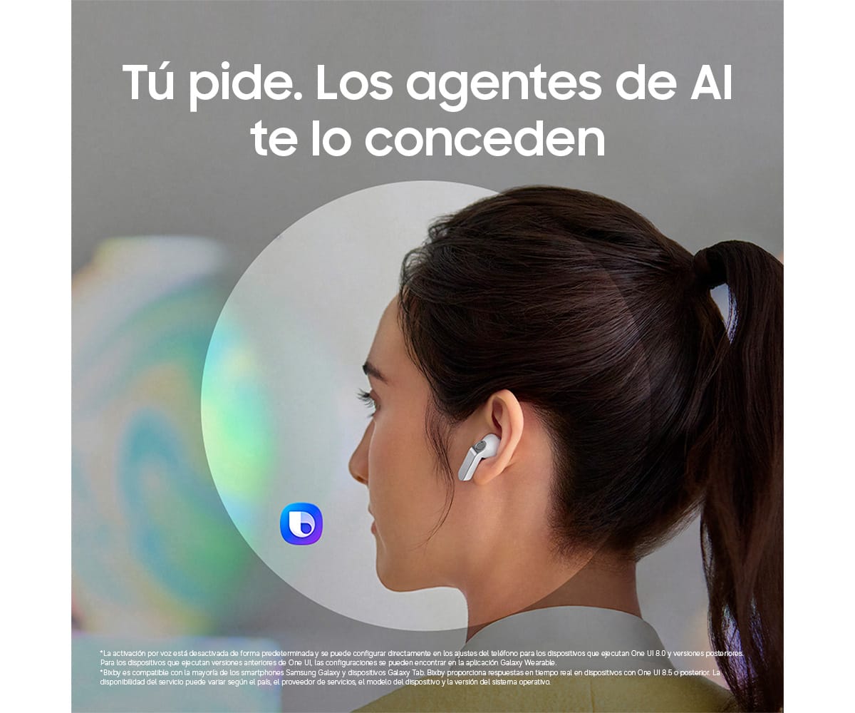 SAMSUNG GALAXY BUDS4 WHITE / AURICULARES INEAR INÁLAMBRICOS - detalle
