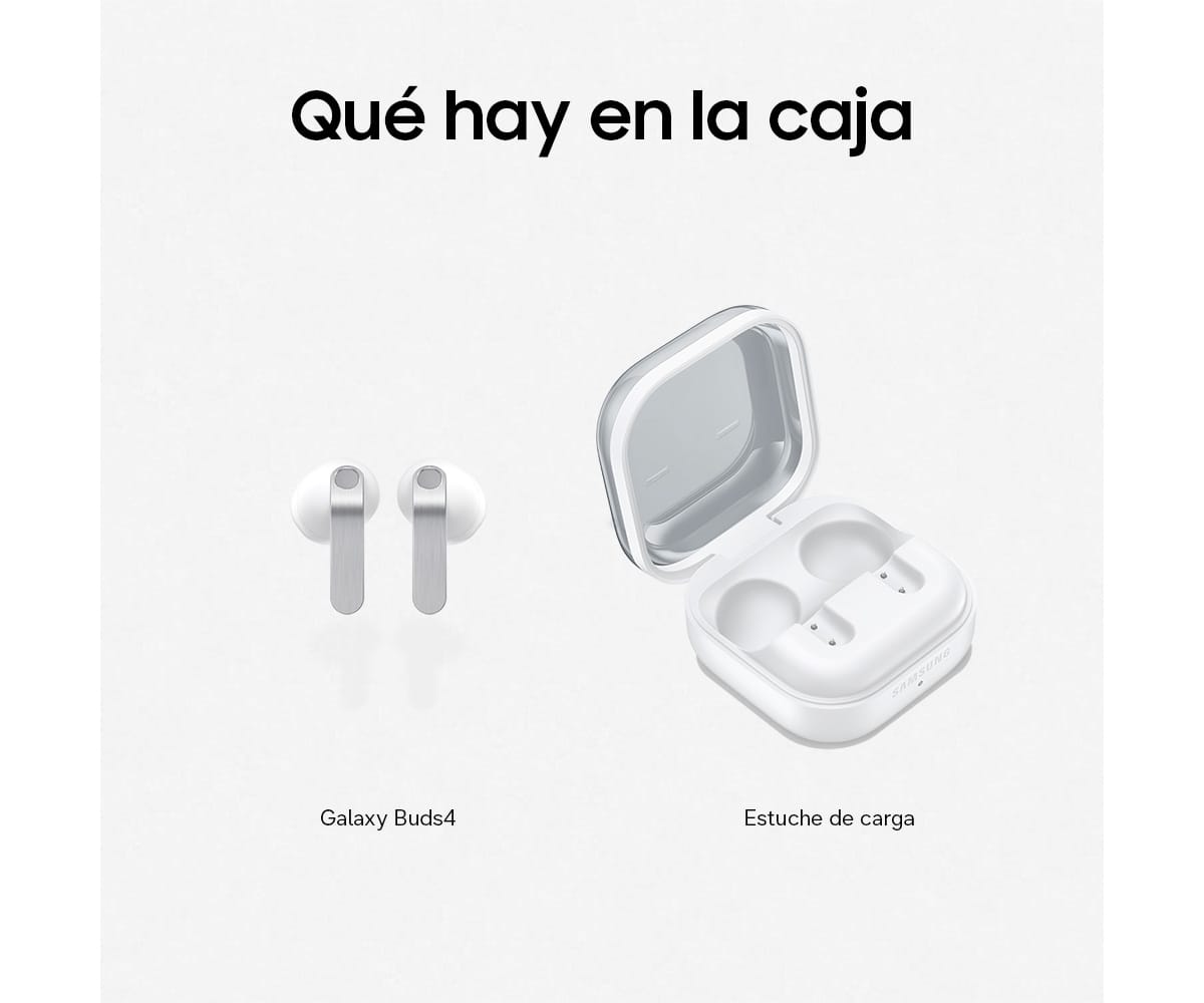 SAMSUNG GALAXY BUDS4 WHITE / AURICULARES INEAR INÁLAMBRICOS - detalle