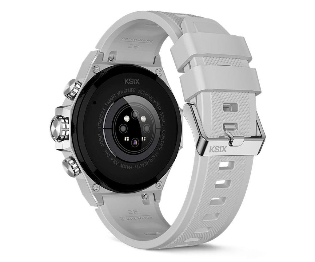 KSIX TITANIUM PLATEADO / SMARTWATCH 1.43" - detalle