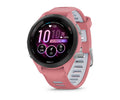 GARMIN FORERUNNER® 265S NEGRO CON CARCASA EN ROSA Y CORREA DE SILICONA EN ROSA/GRIS / SMARTWATCH 42MM