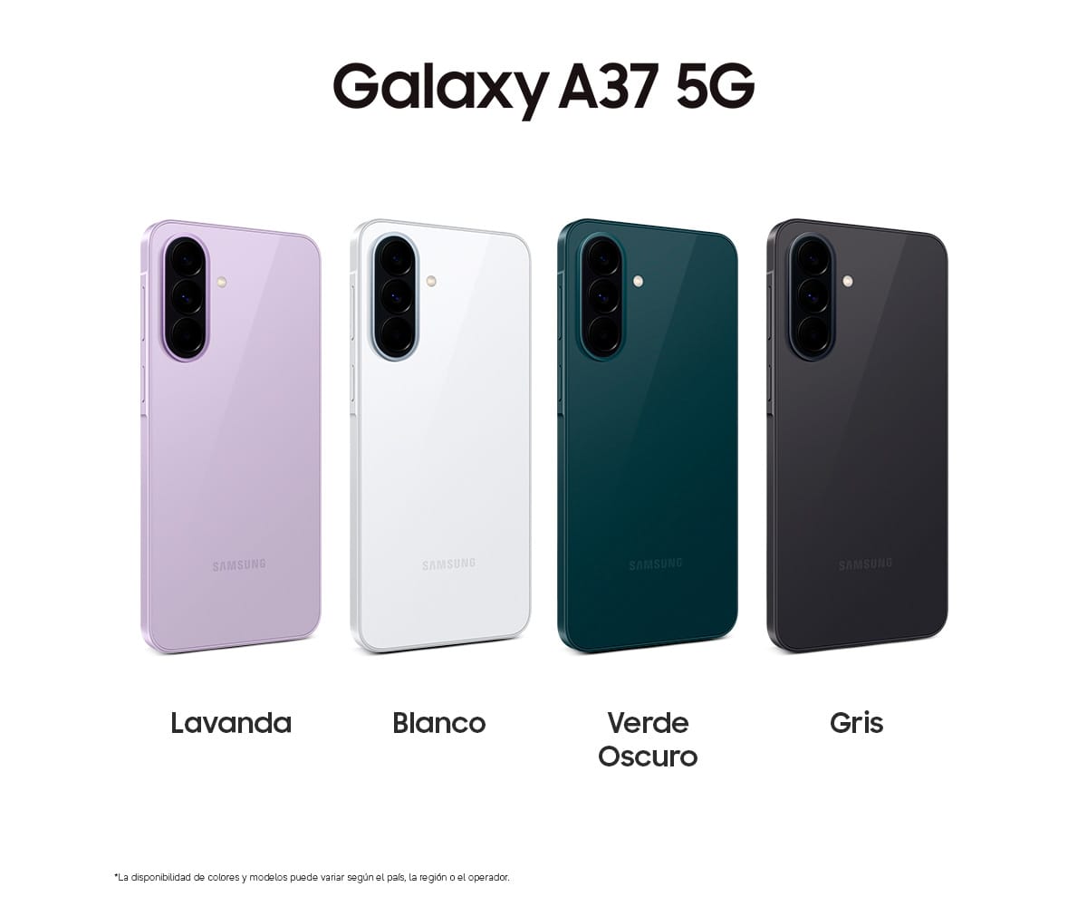 SAMSUNG GALAXY A37 5G LIGHT VIOLET / 8GB + 256GB / 6,7" SUPER AMOLED FHD+ - detalle