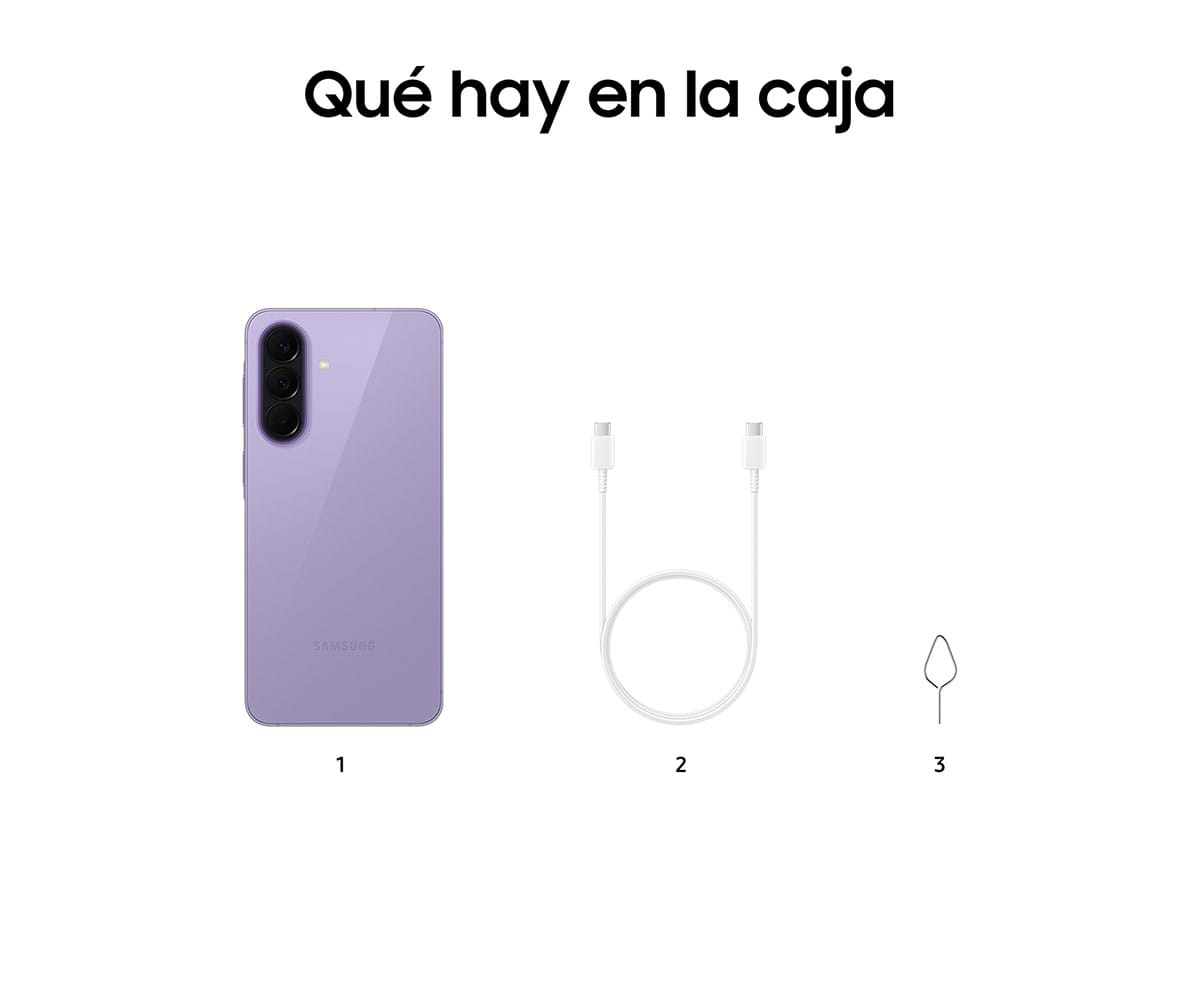 SAMSUNG GALAXY A57 5G VIOLET / 8GB + 256GB / 6,7" SUPER AMOLED PLUS FHD+ - detalle