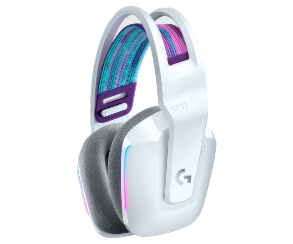 LOGITECH G733 BLANCO / AURICULARES INALÁMBRICOS PARA GAMING - detalle