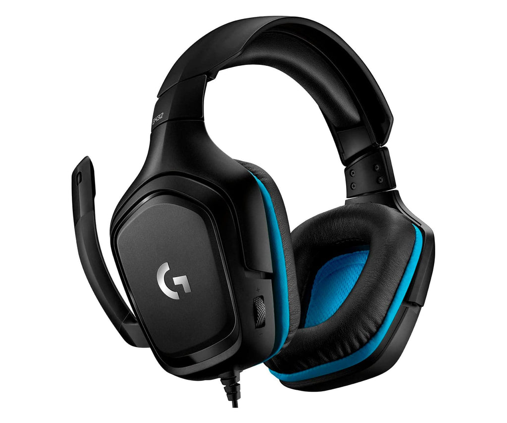 LOGITECH G432 NEGRO / AURICULARES CON CABLE Y MICRÓFONO PARA GAMING - detalle