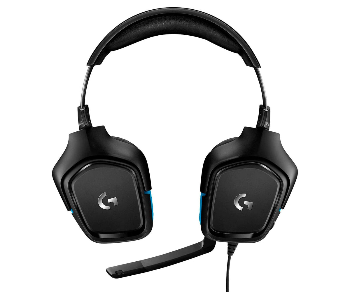 LOGITECH G432 NEGRO / AURICULARES CON CABLE Y MICRÓFONO PARA GAMING - detalle