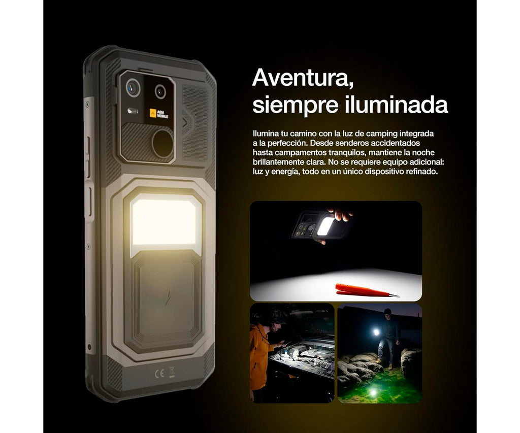 AGM G3 PRO BLACK / 12+512GB / TELÉFONO INTELIGENTE RESISTENTE CON CÁMARA TÉRMICA - detalle