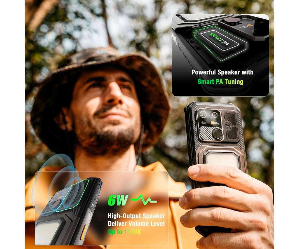 AGM G3 BLACK / 12+512GB / TELÉFONO INTELIGENTE RESISTENTE / - detalle
