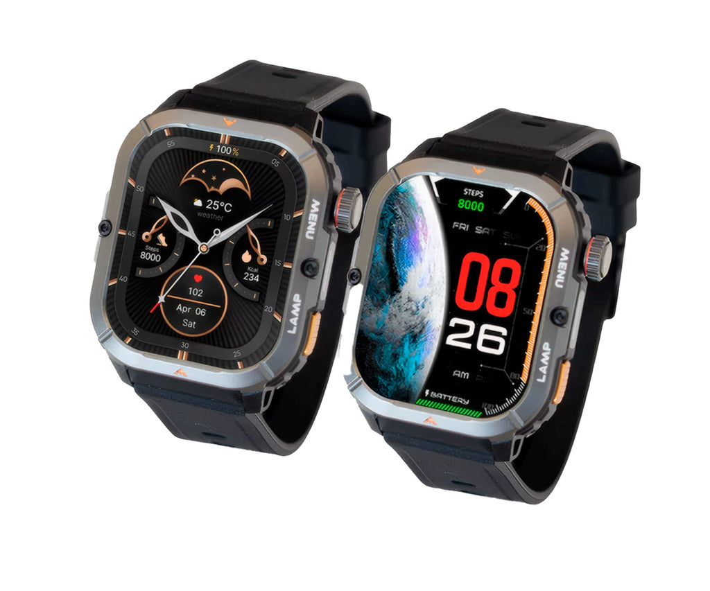 AGM LEGION 3 BLACK / SMARTWATCH 1.95" - detalle