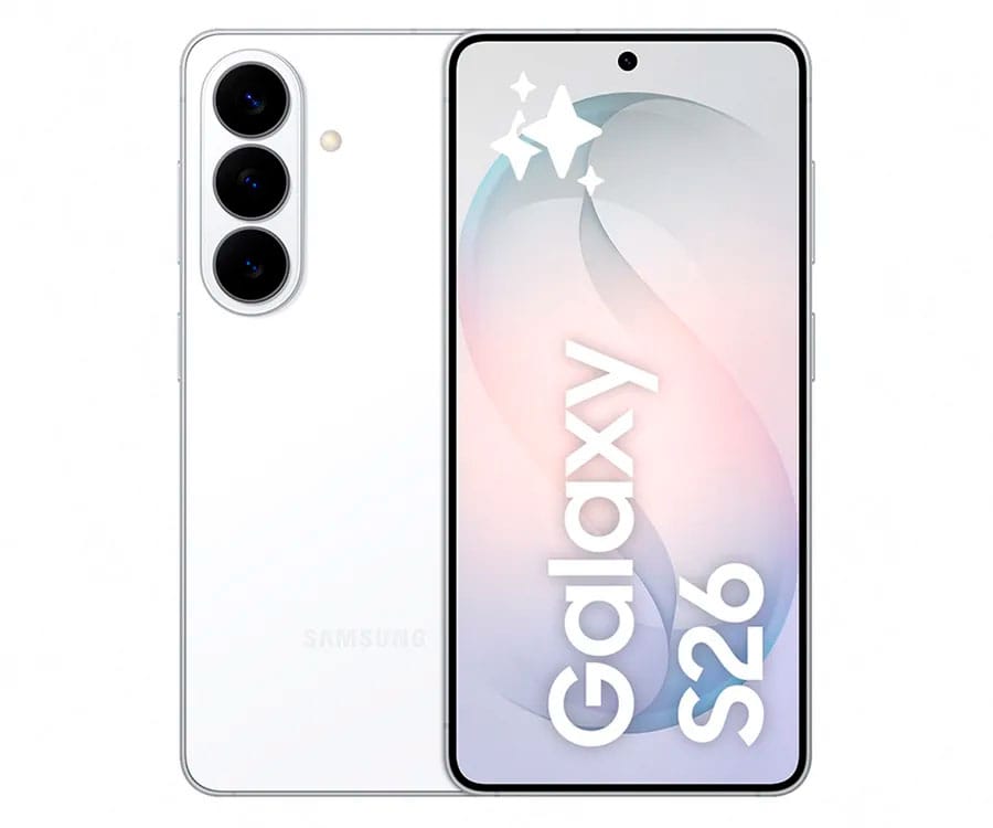 SAMSUNG GALAXY S26 WHITE / 12GB+256GB / 6.3" DYNAMIC AMOLED 120HZ FHD+