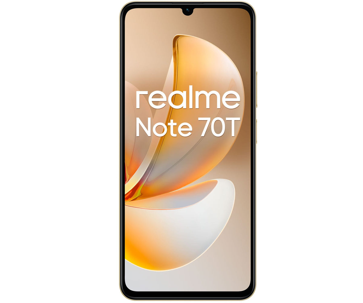 REALME NOTE 70T 4G GOLD / 4+128GB / 6,74" 90HZ HD+, - detalle