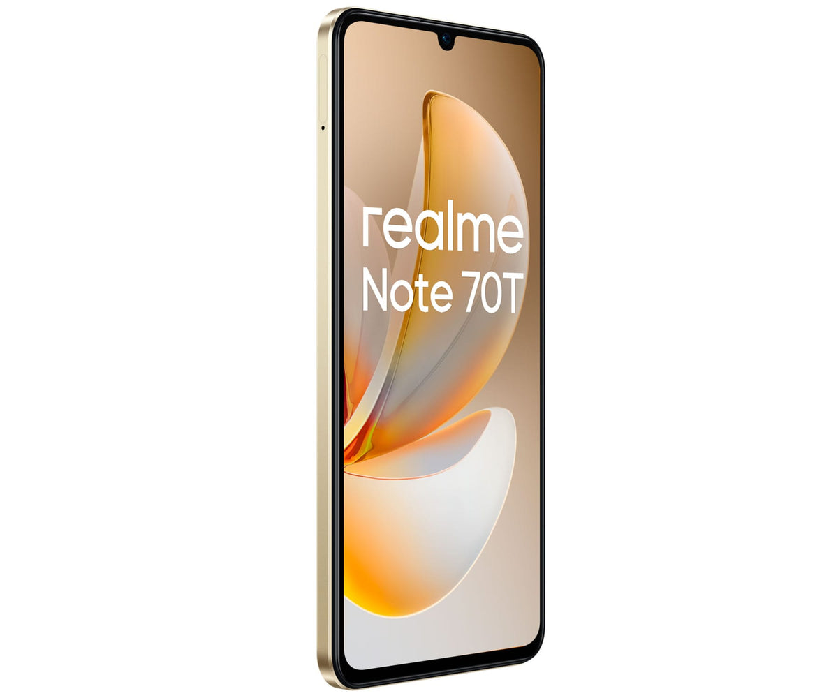 REALME NOTE 70T 4G GOLD / 4+128GB / 6,74" 90HZ HD+, - detalle