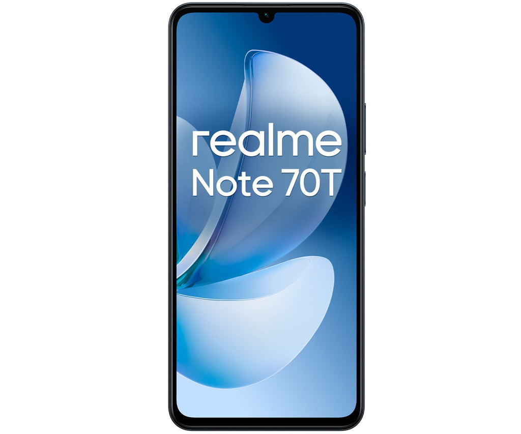 REALME NOTE 70T 4G BLACK / 4+128GB / 6,74" 90HZ HD+, - detalle