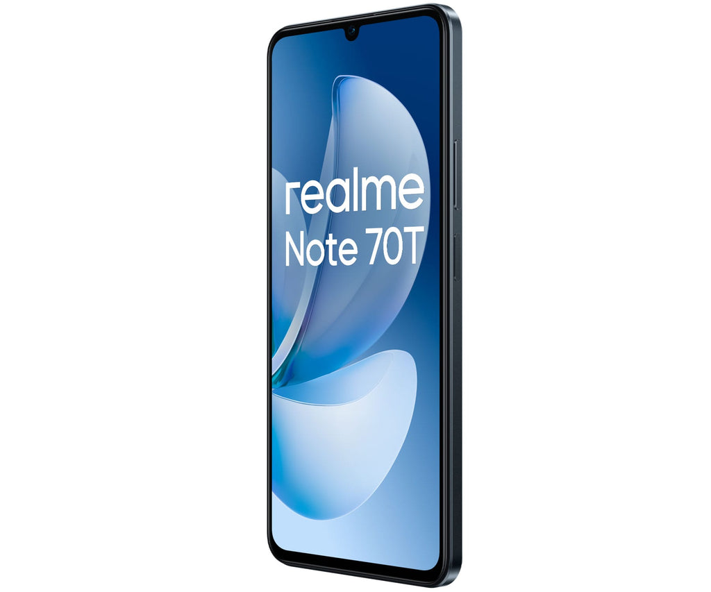 REALME NOTE 70T 4G BLACK / 4+128GB / 6,74" 90HZ HD+, - detalle