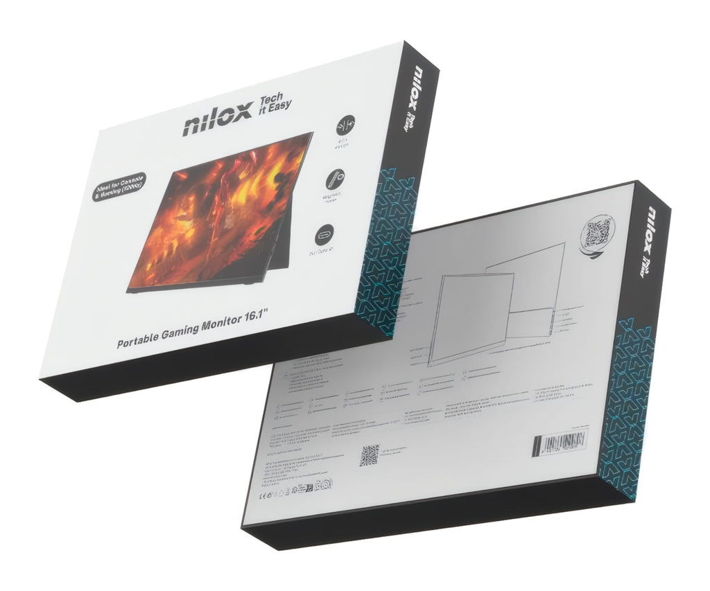 NILOX NXMP16FHD1201 NEGRO / MONITOR PORTÁTIL 16,1" - detalle