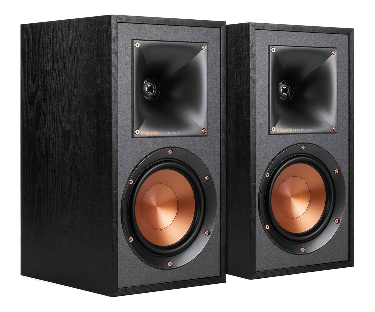 KLIPSCH R-51M NEGRO / PAREJA DE ALTAVOCES HI-FI DE ESTANTERÍA, 85 W RMS / 340 W PICO
