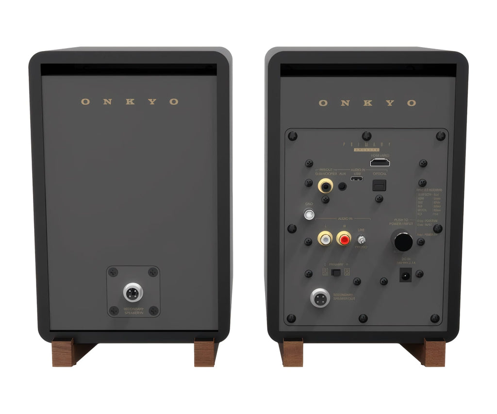 ONKYO GX-30ARC NEGRO / ALTAVOCES DE ESTANTERÍA AUTOAMPLIFICADOS - detalle