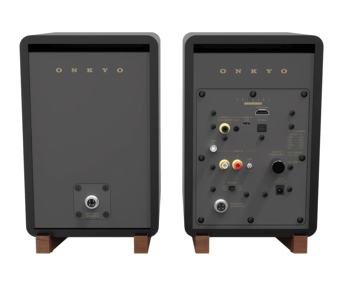 ONKYO GX-30ARC NEGRO / ALTAVOCES DE ESTANTERÍA AUTOAMPLIFICADOS - detalle