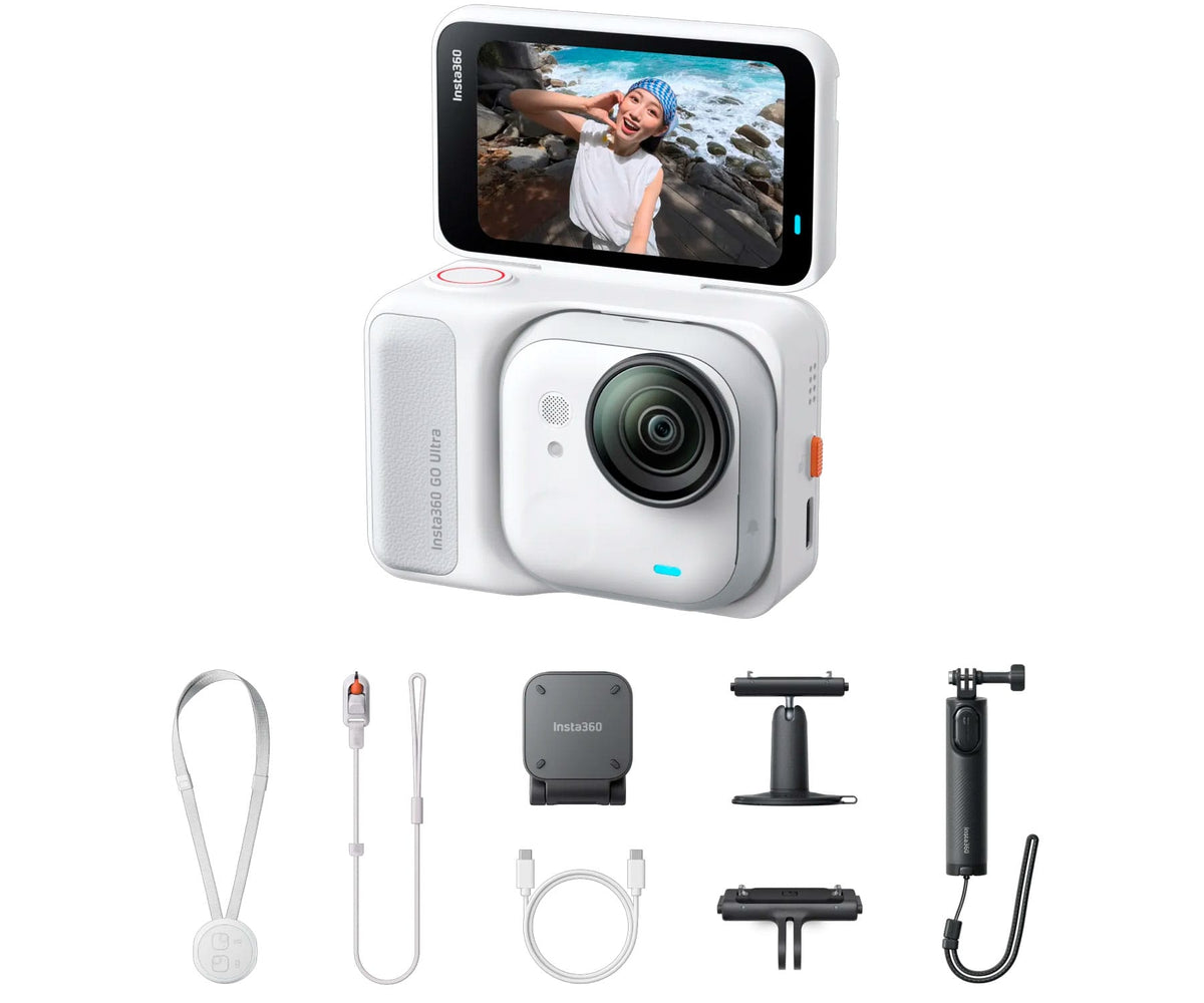 INSTA360 GO ULTRA CREATOR BUNDLE ART WHITE / VIDEOCÁMARA DEPORTIVA 4K