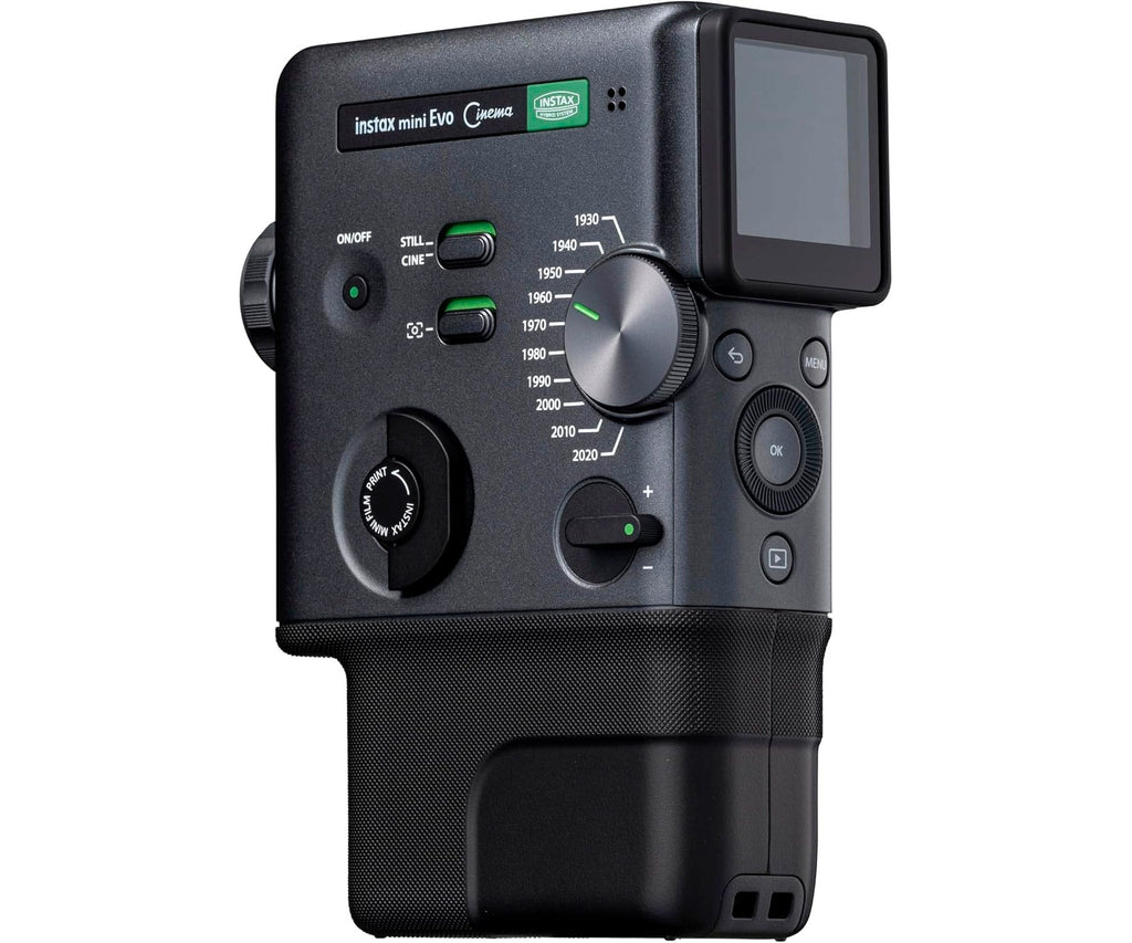 FUJIFILM INSTAX MINI EVO CINEMA BLACK / CÁMARA 3 EN 1: INSTANTÁNEA, IMPRESORA Y VÍDEO - detalle