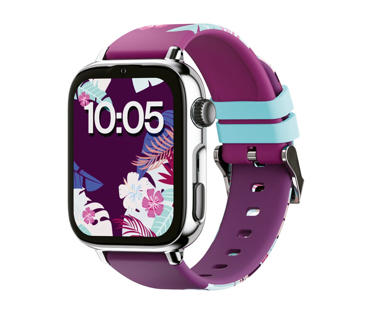 SAVEFAMILY SAVEWATCH PLUS 2 JUNIOR (+8 AÑOS) PLATA CON CORREA DE SILICONA MAUI / SMARTWATCH 4G PARA NIÑOS