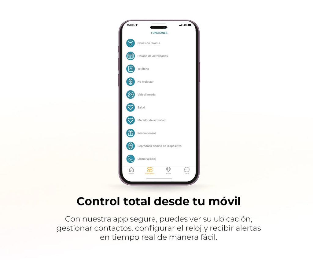 SAVEFAMILY SAVEWATCH PLUS 2 JUNIOR (+8 AÑOS) PLATA CON CORREA DE TELA TRIBECA / SMARTWATCH 4G PARA NIÑOS - detalle