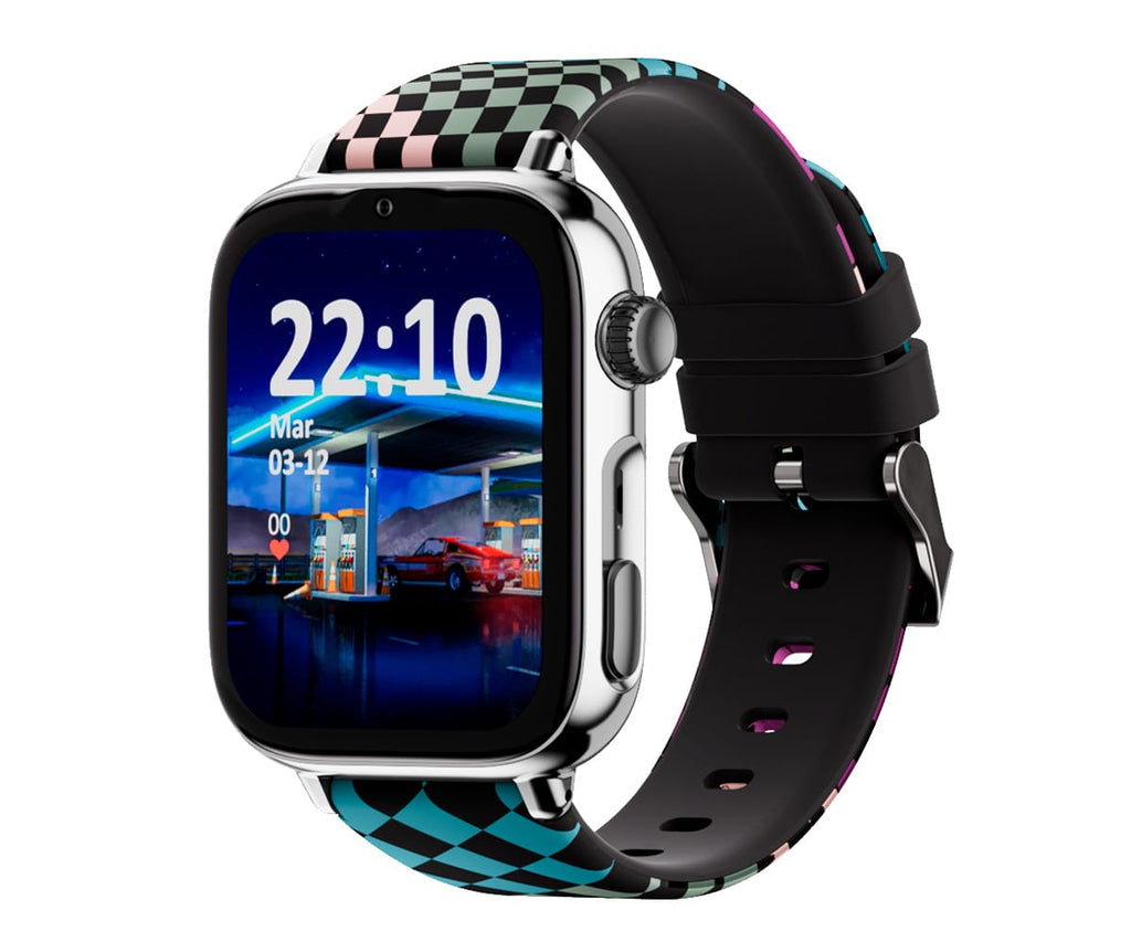 SAVEFAMILY SAVEWATCH PLUS 2 JUNIOR (+8 AÑOS) PLATA CON CORREA DE SILICONA LOOP / SMARTWATCH 4G PARA NIÑOS
