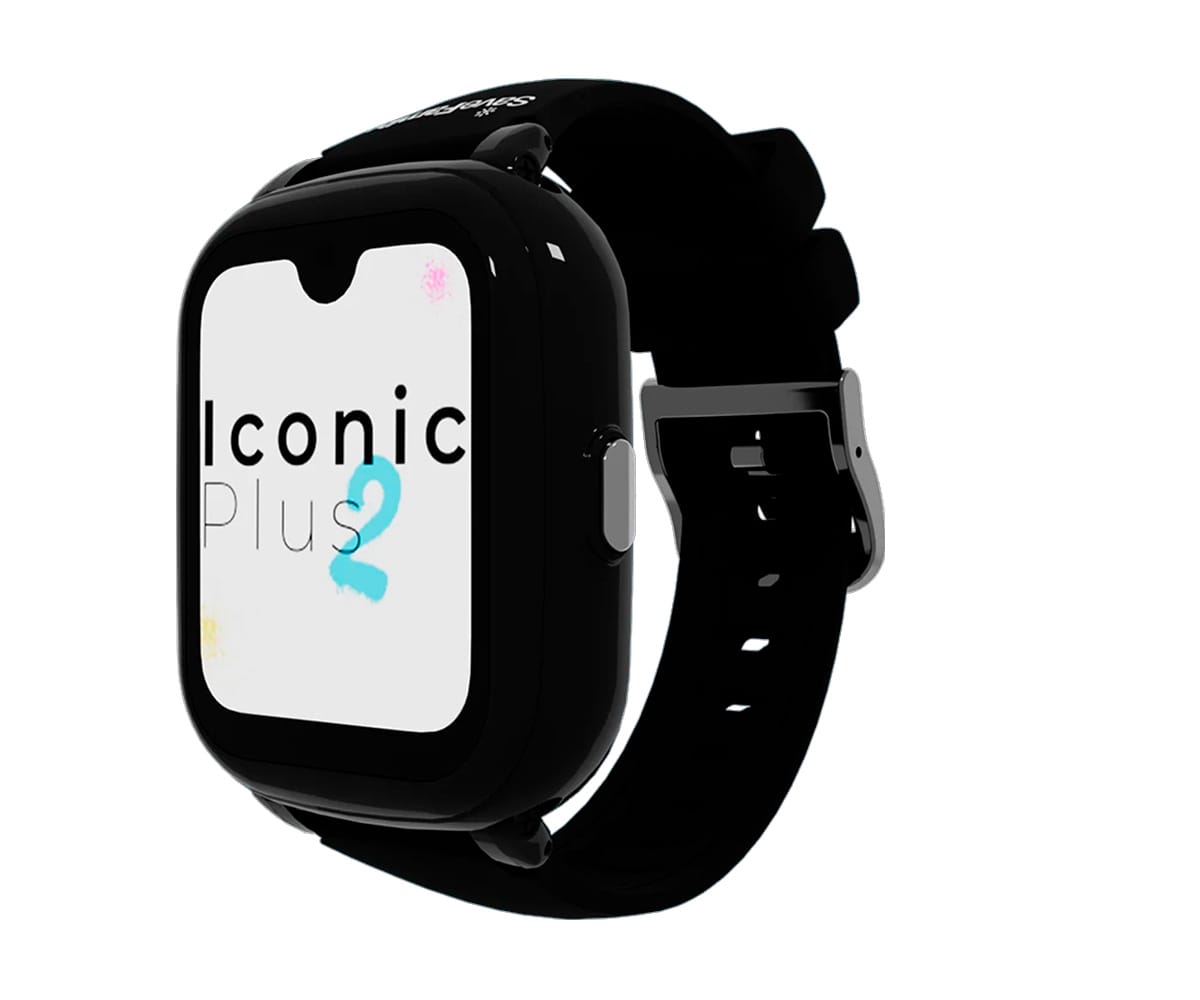 SAVEFAMILY ICONIC PLUS 2 KIDS (4-7 AÑOS) GOTHAM BLACK / SMARTWATCH 4G PARA NIÑOS