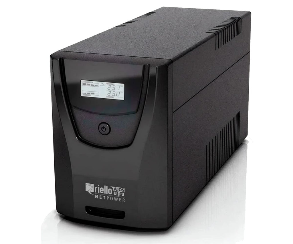 RIELLO NETPOWER NPW 1000 GRIS OSCURO / SAI (UPS) / 4 SALIDAS AC - detalle