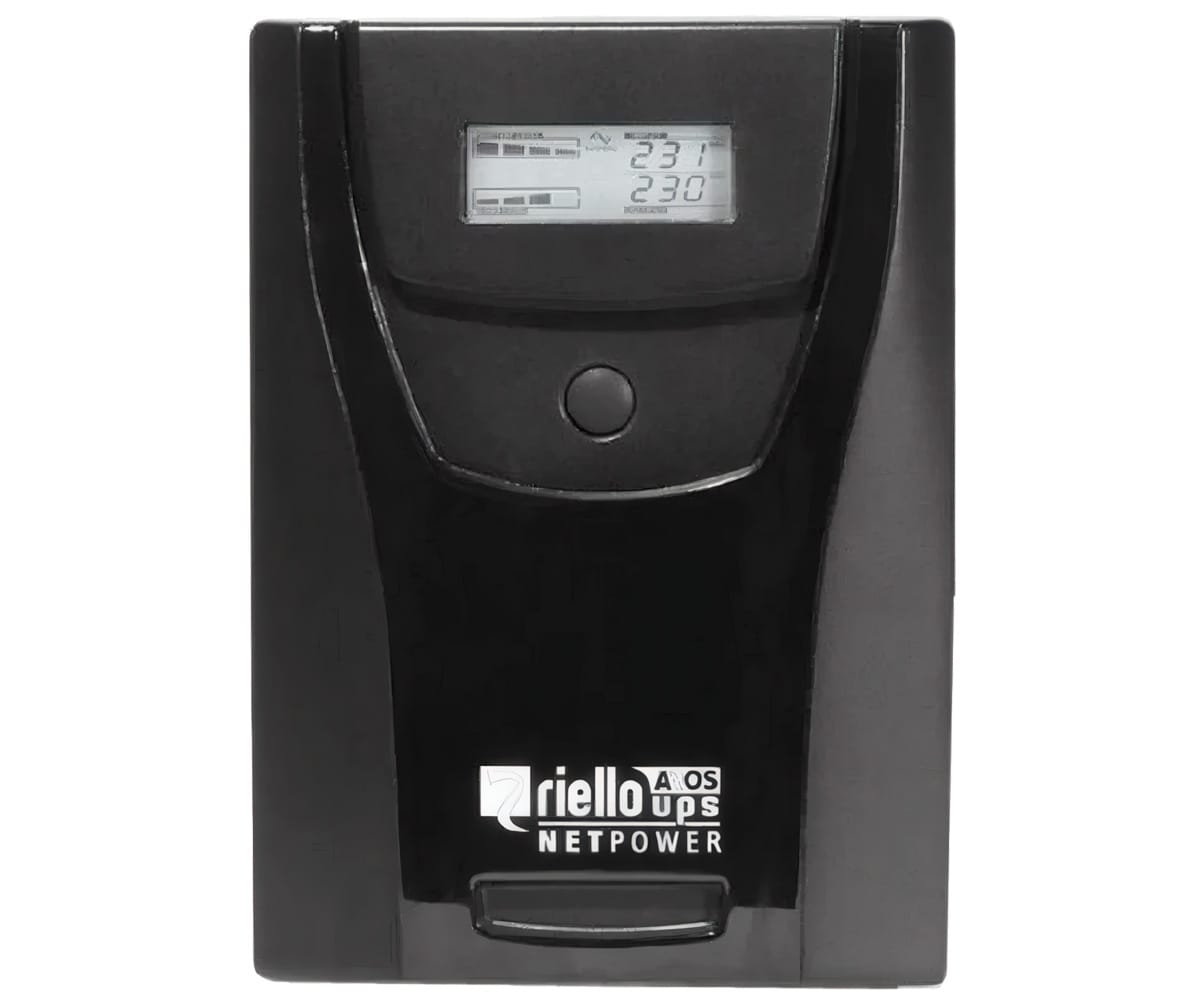 RIELLO NETPOWER NPW 1000 GRIS OSCURO / SAI (UPS) / 4 SALIDAS AC