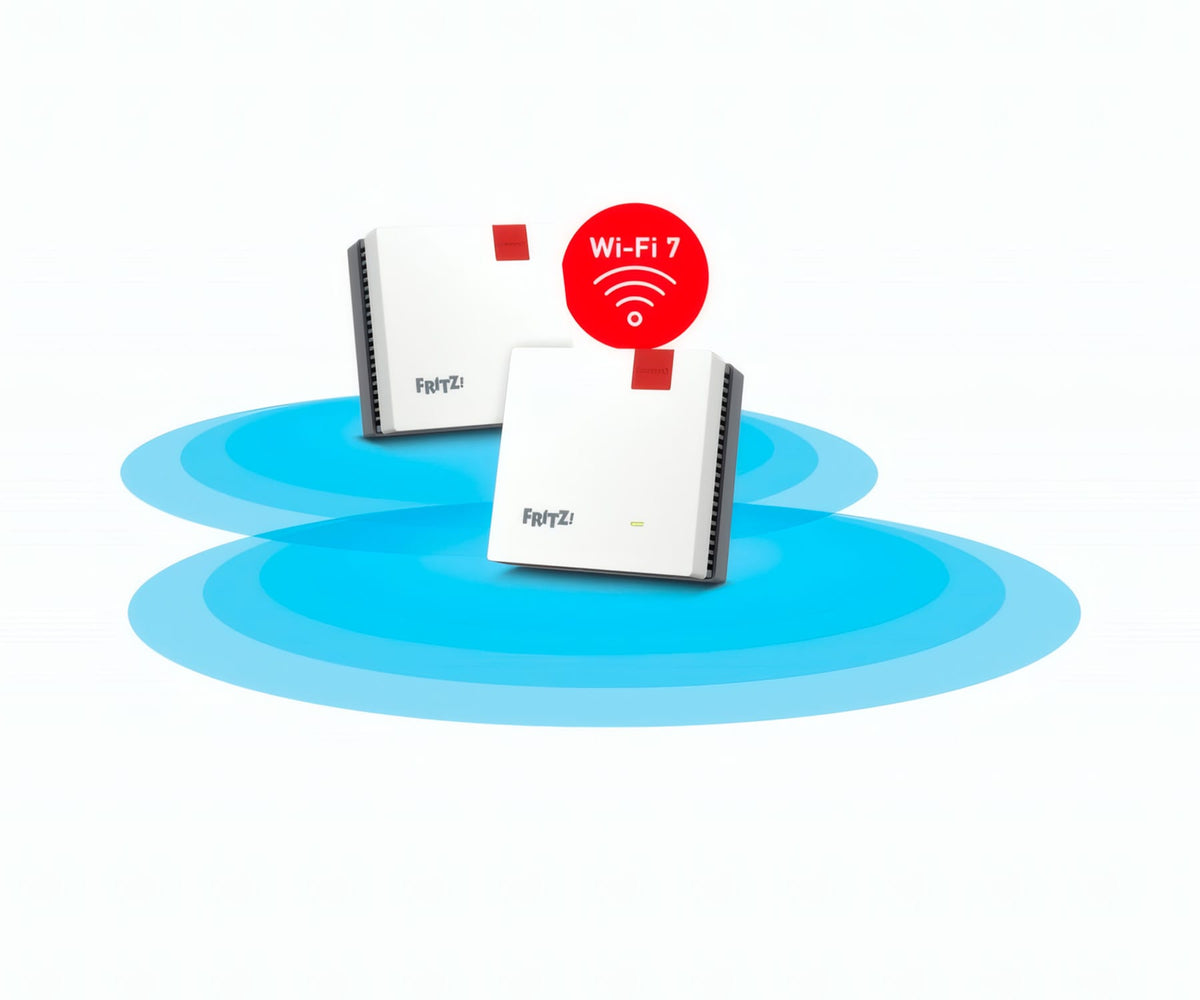 FRITZ! MESH SET 1700 BLANCO / SET DE 2 REPETIDORES WI-FI - detalle