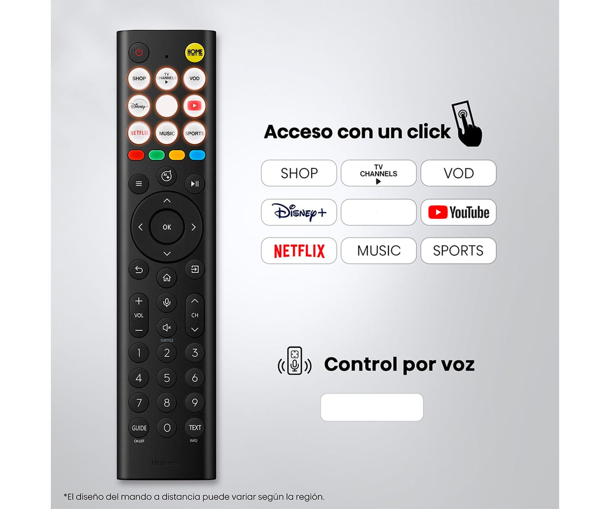 HISENSE 43Q7S / TELEVISOR SMART TV 43'' UHD 4K HDR - detalle