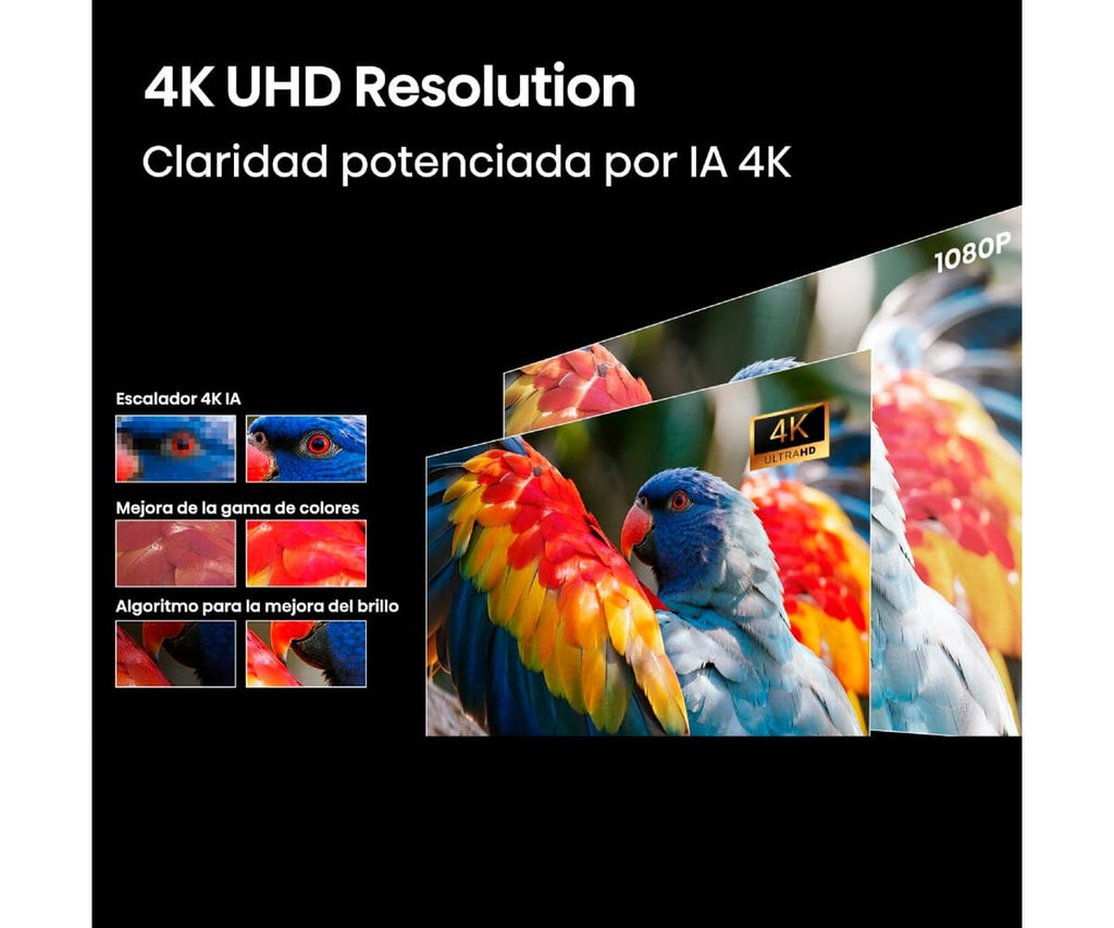 HISENSE C3 GRIS METALIZADO / PROYECTOR LÁSER TRICHROMA UHD 4K - detalle