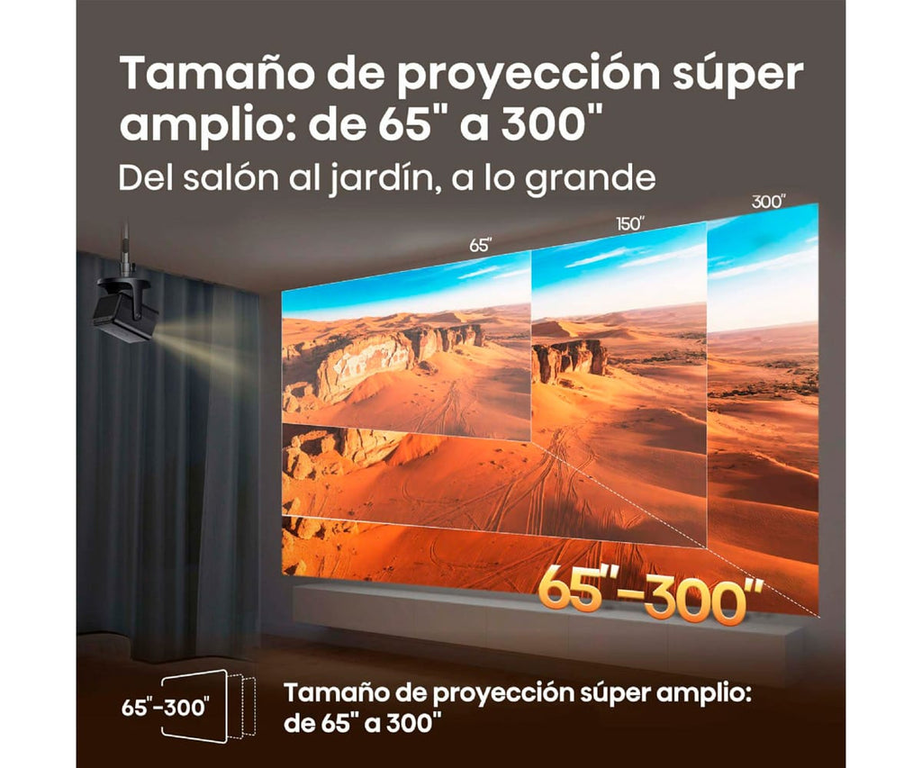 HISENSE C3 GRIS METALIZADO / PROYECTOR LÁSER TRICHROMA UHD 4K - detalle