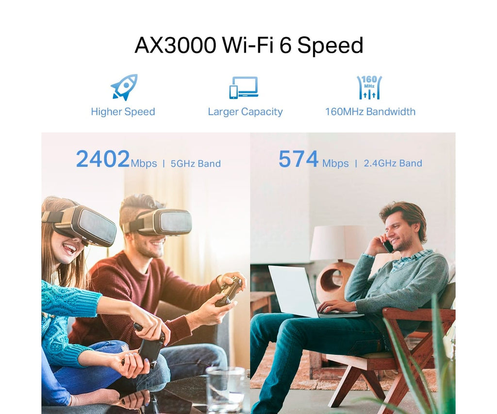 TP-LINK RE705X BLANCO / REPETIDOR WI-FI 6 AX3000 CON ANTENAS EXTERNAS Y COMPATIBILIDAD EASYMESH - detalle
