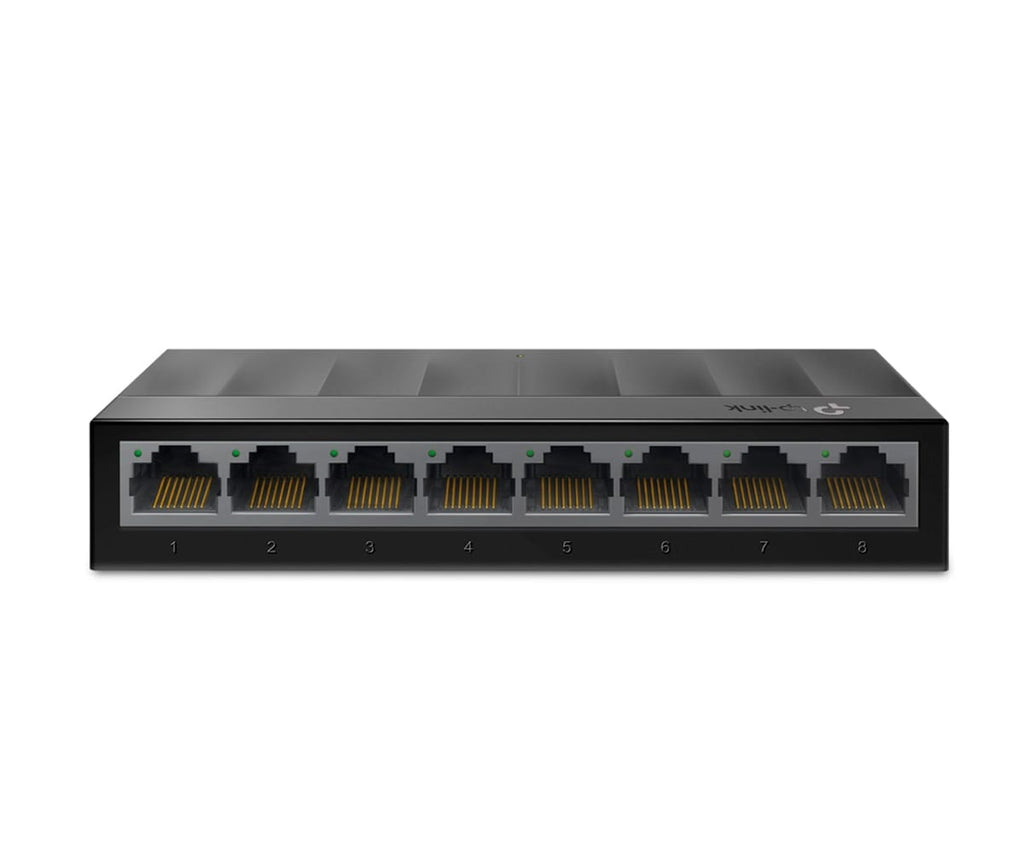 TP-LINK LS1008G NEGRO / SWITCH DE ESCRITORIO DE 8 PUERTOS 10/100/1000MBPS