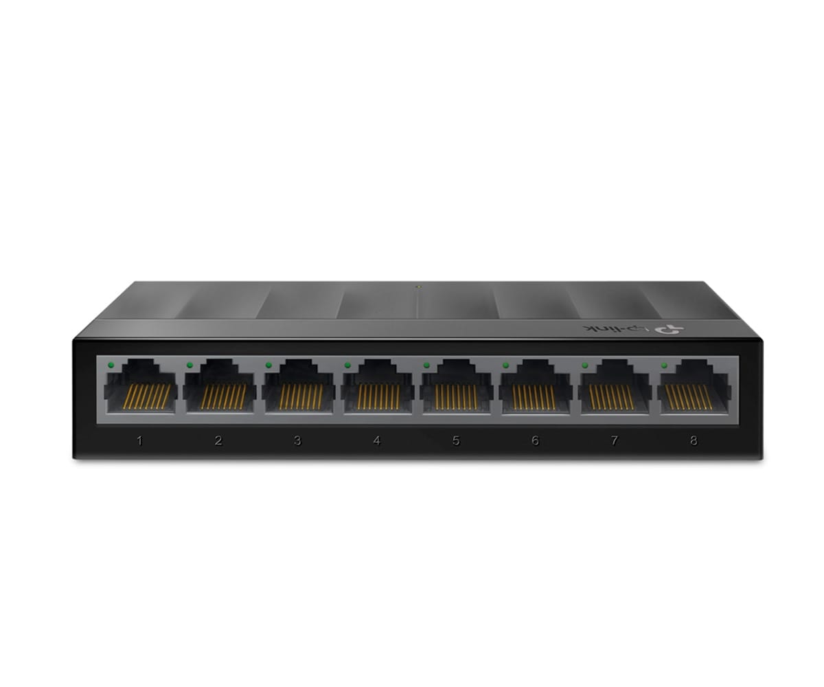 TP-LINK LS1008G NEGRO / SWITCH DE ESCRITORIO DE 8 PUERTOS 10/100/1000MBPS